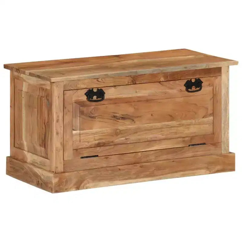 Banc de rangement pour chaussures Bois naturel Bois d'acacia massif