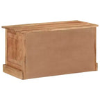 Banc de rangement pour chaussures Bois naturel Bois d'acacia massif