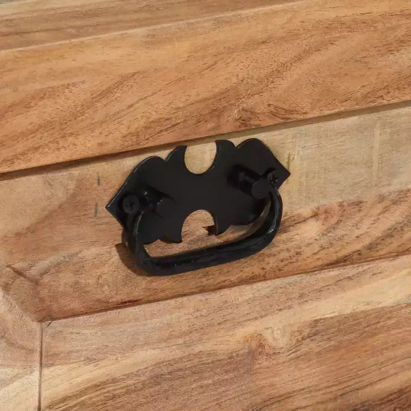 Banc de rangement pour chaussures Bois naturel Bois d'acacia massif