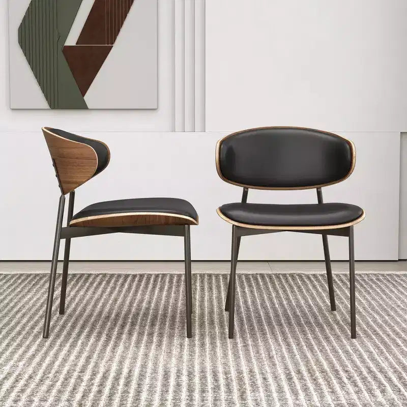 Chaises de salle à manger contemporaines de style champêtre
