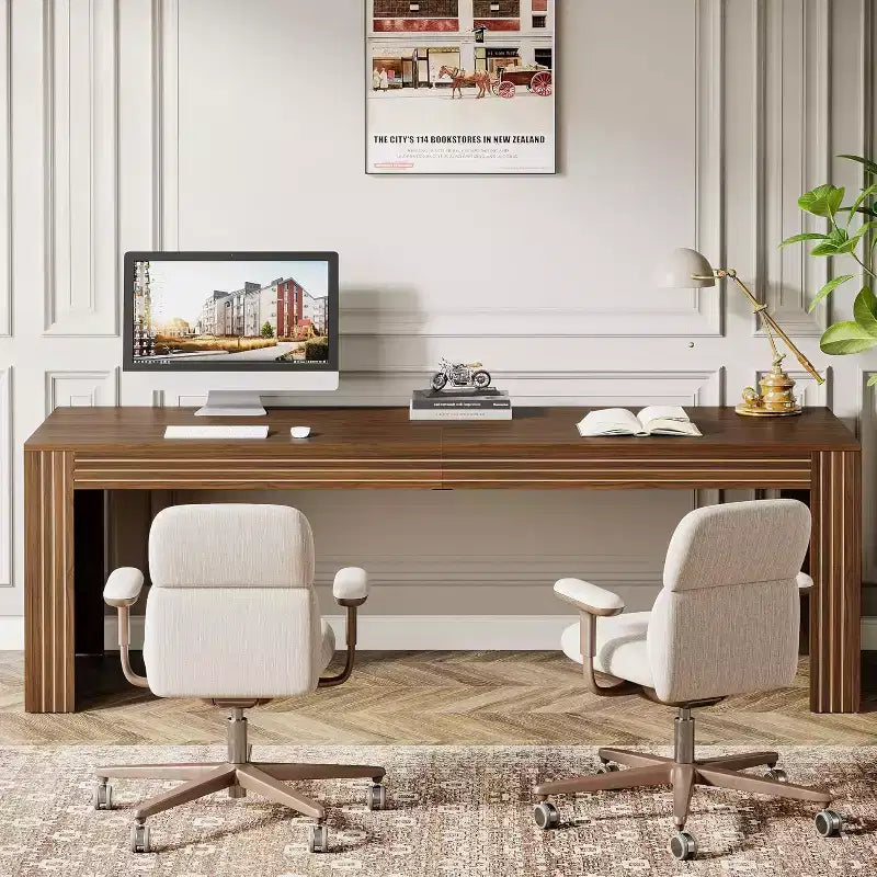 Bureau extra long de 79 pouces