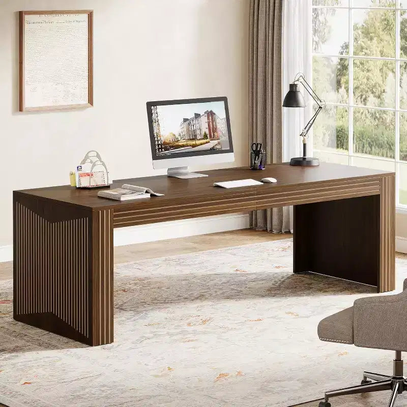 Bureau extra long de 79 pouces