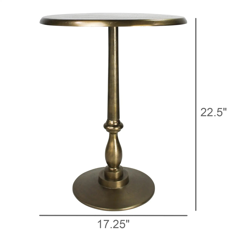 Table d'appoint Benton en laiton