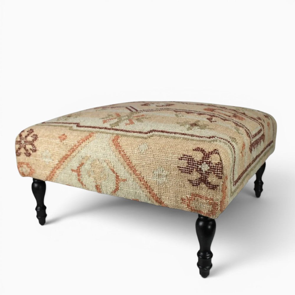 Pouf métier à tisser Idra Kilim