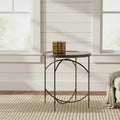 Table d'appoint miroir Carrefour