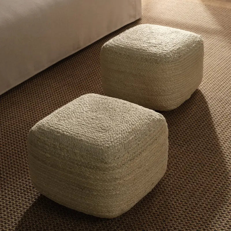 Pouf carré Saba Sangam de Jaipur Living