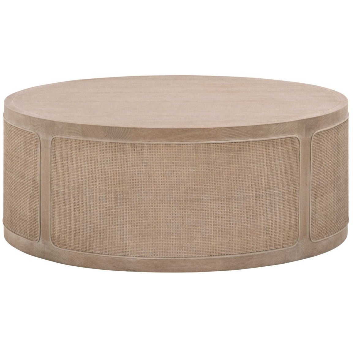 Table basse en rotin