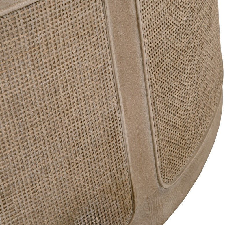 Table basse en rotin