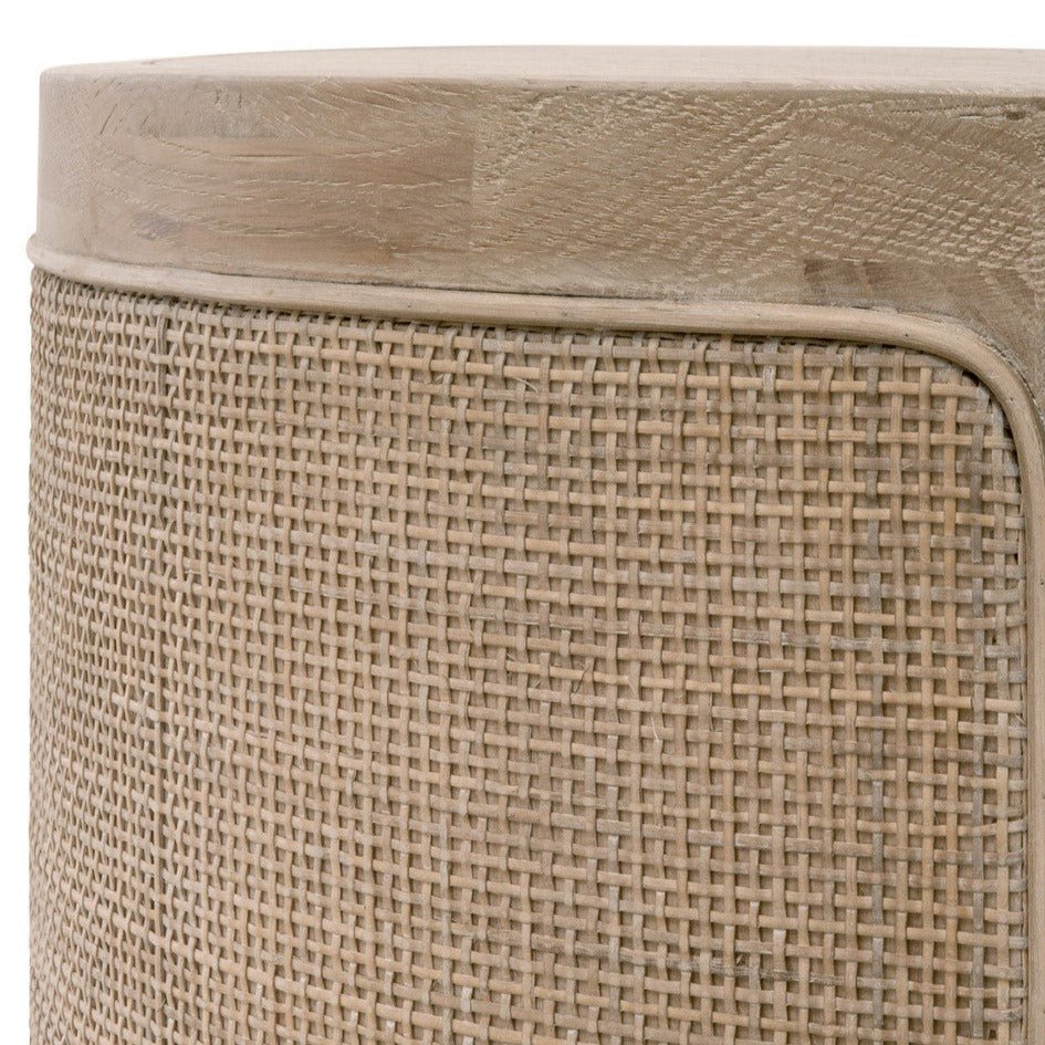 Table d'appoint en rotin