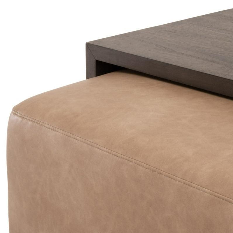 Table basse rembourrée Dovetail